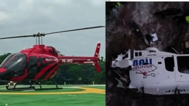 Harga Helikopter Bell 505 yang Jatuh di Bali Gegara Terlilit Tali Layangan