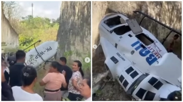 Helikopter Jatuh di Pecatu Bali Diduga Terlilit Tali Layangan, Benarkah Punya Raffi Ahmad?