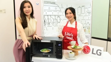 LG NeoChef Slim, Microwave Pintar Bikin Kamu Masak ala Chef