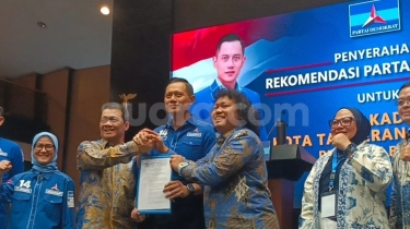 Partai Demokrat Resmi Usung Riza-Marshel untuk Pilwalkot Tangerang Selatan 2024