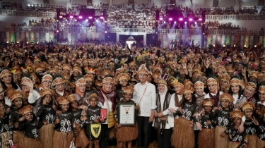 Presiden Jokowi Bersama 6000 Anak Semarakkan Acara Puncak Hari Anak Nasional ke-40
