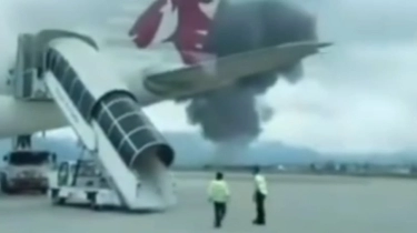 Detik-detik Menegangkan Pesawat Saurya Airlines Jatuh di Nepal, Petugas Bandara Hanya Bisa Terdiam