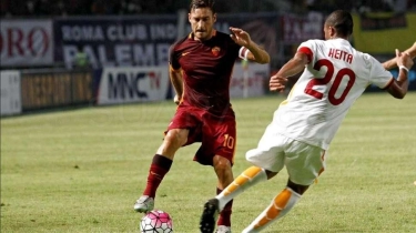 On This Day: AS Roma Sambangi Indonesia, Totti Bikin Brace di GBK