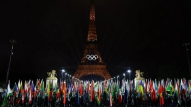 Diguyur Hujan, Lady Gaga dan Celine Dion Meriahkan Pembukaan Olimpiade Paris di Atas Sungai Seine