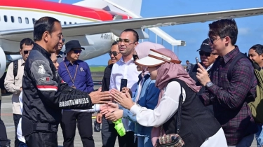 Numpang Pesawat TNI AU saat Ikut ke IKN, Begini Raffi Ahmad Cs saat Sambut Jokowi di Bandara