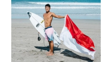 Profil Rio Waida: Surfer Muda Indonesia Harus Balik Kanan di Olimpiade Paris 2024
