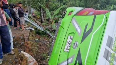 Cerita Warga Citeko Saksikan Detik-detik Bus Wisata Jatuh ke Jurang di Puncak Bogor