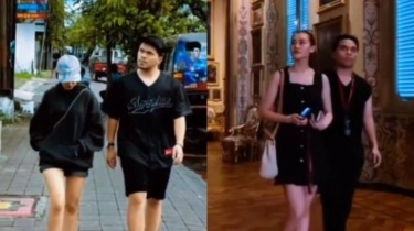 Beda Gaya Thariq Halilintar Saat Jalan ke Luar Negeri Bareng Aaliyah Vs Fuji: Slay atau Cool?