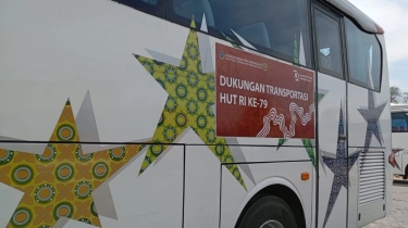 Bukan Listrik, Kemenhub Sediakan Bus Berbahan Bakar Solar Angkut Tamu Upacara HUT RI di IKN