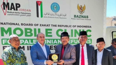 BAZNAS RI Hadirkan Mobile Clinic untuk Pengungsi Palestina di Yordania