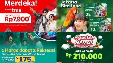 Daftar Promo Tiket Wisata Spesial HUT Ke-79 RI: Ada TMII, Ancol, hingga Taman Safari