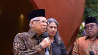 Ma'ruf Amin Bersedia Damaikan PBNU-PKB, Asal Tak Dijadikan 'Peluru' Hantam Salah Satu Kubu