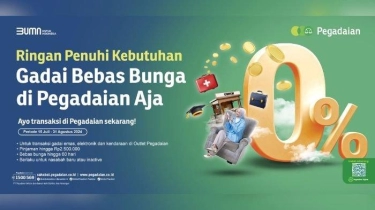 Sambut HUT Ke-79 Kemerdekaan RI, Pegadaian Hadirkan Program Gadai Bebas Bunga