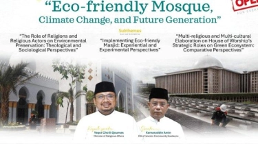 Kemenag Gandeng Masjid Istiqlal dan Masjid Sheikh Zayed Bahas Rumah Ibadah Ramah Lingkungan