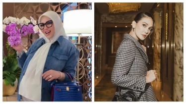 Adu Gaya Syahrini vs Luna Maya Sama-sama Pakai Sepatu Favorit Old Money, Mana Lebih Mentereng?