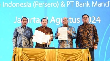 Dorong Pengembangan Infrastruktur dan Layanan Keuangan, Bank Mandiri Ajak Pelindo Perkuat Kemitraan