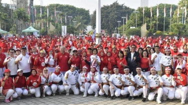 Kemenpora Peringati 6 Tahun Pemecahan Rekor Dunia Poco-Poco Lewat Senam Bersama FOKBI