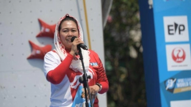 Ketum FPTI Yenny Wahid Ungkap Suasana Venue Panjat Tebing Usai Veddriq Leonardo Raih Emas Olimpiade