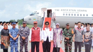 Dibawa Empat Purnapaskibraka, Duplikat Bendera Pusaka dan Teks Proklamasi Tiba di IKN dari Jakarta