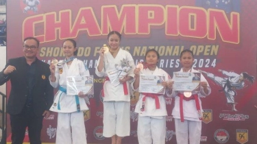 Kejurnas Karate Open Shokaido Fortis Diikuti 1.003 Karateka: Jadi Wadah Pembinaan Atlet