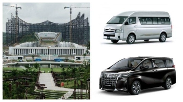 Pemerintah Bantah Sewa Toyota Alphard untuk Upacara di IKN, Tamu Diangkut Naik Kendaraan Shuttle