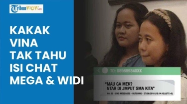 Video Kejanggalan Bukti Chat Dikuliti, Ternyata Kakak Vina Tak Tahu Isi SMS Mega dan Widi