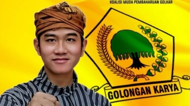 Beredar Poster Dukungan Gibran Rakabuming Jadi Ketum Golkar