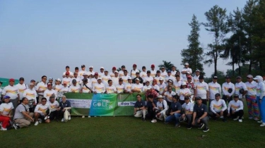 JK Sudah Berusia 83 Tahun, Mampu Selesaikan 18 Hole Turnamen Golf Ikafe Unhas yang Semakin Berkelas