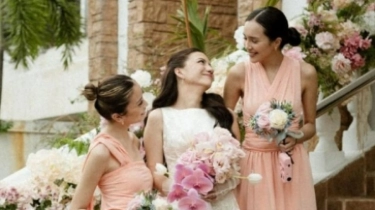 6 Potret Bridesmaid Cassandra Lee, ada Sephora Sievert dan Beby Tsabina