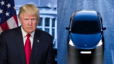 Akun X Miliknya 'Dihidupkan' Lagi oleh Elon Musk, Trump 'Balas Budi' Jadi Pendukung Mobil Listrik