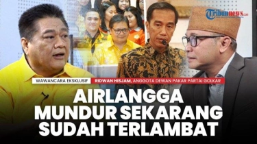 VIDEO WAWANCARA EKSKLUSIF Ridwan Hisjam: Kalau Takut Masuk Penjara Jangan Jadi Ketum Golkar