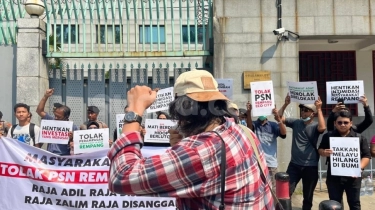 Demo Tolak Pembangunan Rempang Eco City di Kedubes China, Warga Tak Mau Kampungnya Dirampas