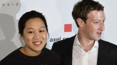 Mark Zuckerberg Bikin Patung Sang Istri, Priscilla Chan Girang: Kamu Tidak Akan Merindukan Saya