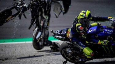 Kisah Valentino Rossi Nyaris Meregang Nyawa di MotoGP Austria, Awal Mula Zarco Dijuluki Pembunuh