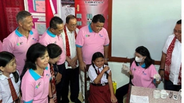 Kemenkes Jamin Imunisasi HPV untuk Anak Sekolah Aman Digunakan