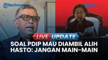 VIDEO Soal Isu Pengambilalihan Kepemimpinan Megawati, Hasto: Jangan Main-main dengan PDIP