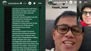 Atta Halilintar Minta Maaf ke Haji Faisal usai Kontennya yang Diduga Singgung Vanessa Angel