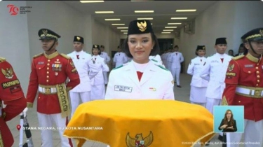 Profil Ni Komang Tri Setia, Pembawa Baki saat Upacara Penurunan Bendera di IKN