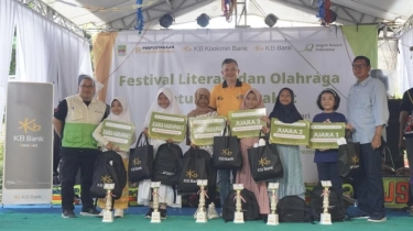 Peringati HUT RI ke-79, KB Bank Dukung Festival Literasi dan Olahraga di Desa Muktiwari