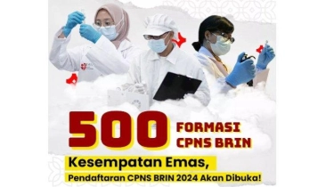 BRIN Buka 500 Formasi CPNS 2024 untuk Peneliti Ahli Muda, Ini Syarat dan Berkas yang Disiapkan