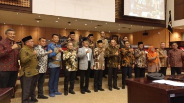 Ketum Golkar Kosong, Bamsoet Banjir Tepuk Tangan Saat Bilang Ingin Mencalonkan di Atas Podium