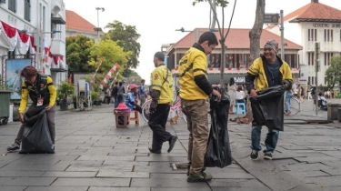 HUT RI ke-79, Maxim Bersih-bersih Lingkungan dan Kumpulkan 1 Ton Sampah di Seluruh Indonesia