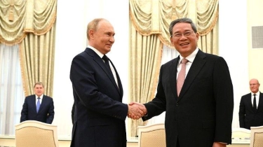 Putin Sambut PM China Li Qiang di Moskow, PM Rusia: Negara Barat Berusaha Kucilkan Rusia