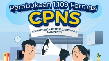 Kemnaker Buka 1.109 Formasi CPNS 2024 untuk Lulusan D3 dan D4/S1, Cek Syaratnya