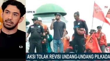 Lantang Orasi Saat Demo DPR, Reza Rahardian Ternyata Cucu Seorang Pejuang