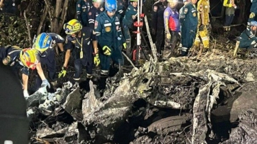 Pesawat Jatuh di Thailand, 2 Anak Tewas, Semua Penumpang Meninggal dan Tak Dikenali