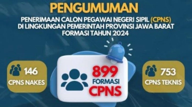 Pemprov Jabar Buka 899 Formasi CPNS 2024, Ini Syarat dan Dokumen yang Diunggah