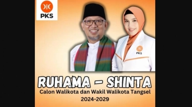 PKS Batal Usung Riza-Marshel Di Pilwakot Tangsel, Kini Dukung Ruhama-Shinta