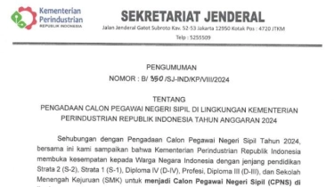 Dokumen Persyaratan yang Harus Diunggah CPNS Kemenperin 2024, Wajib Scan Berwarna Dokumen Asli