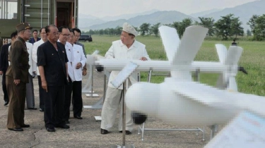 Kim Jong Un Pantau Peluncuran Drone Bunuh Diri Canggih Korea Utara, Desak Tingkatkan Produksi